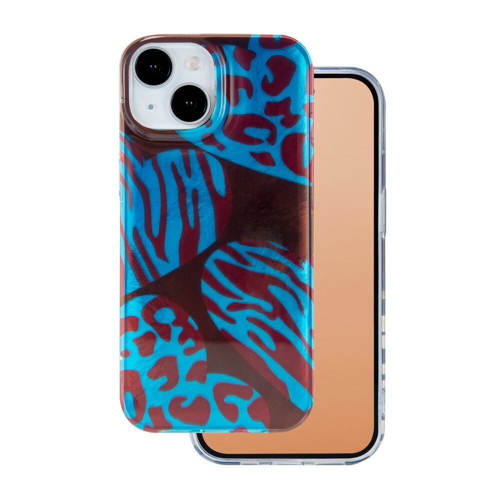 iPhone 12 / 12 Pro Fleksibelt Plast Mobil Cover - Kamæleon