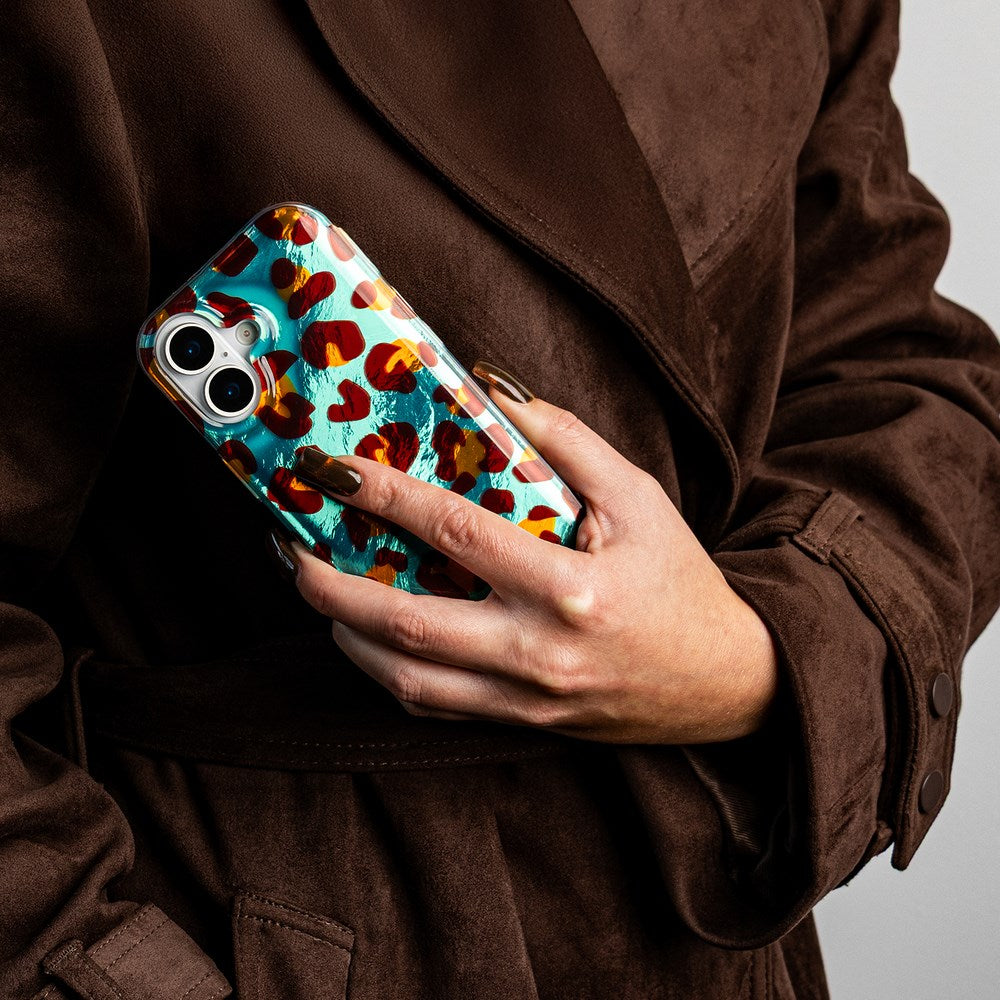 iPhone 12 / 12 Pro Fleksibelt Plast Mobil Cover - Gepard