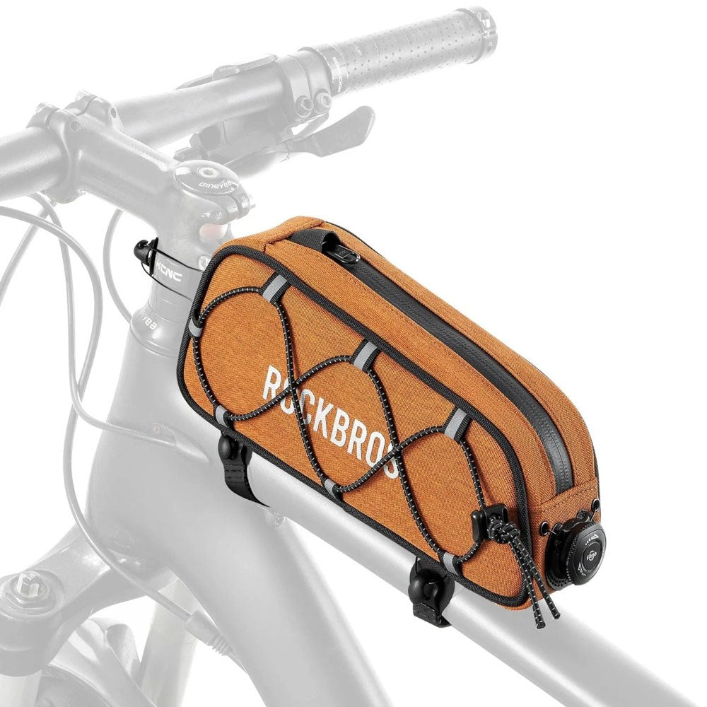 Rockbros Cykeltaske til Stel - 0.7L - Orange