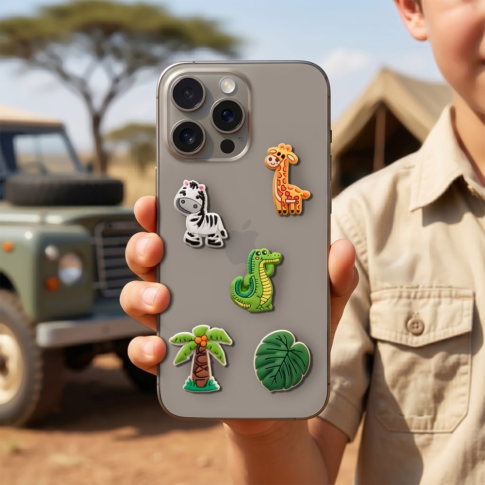 TFO 3D Stickers - 5 stk - Jungle