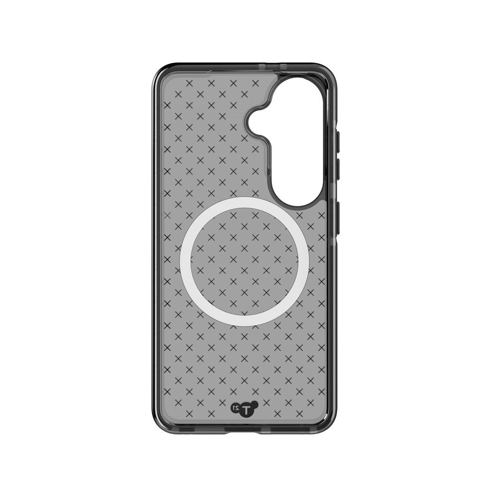 Samsung Galaxy S26 Tech21 EVO Check Bagside Cover - MagSafe Kompatibel - Sort