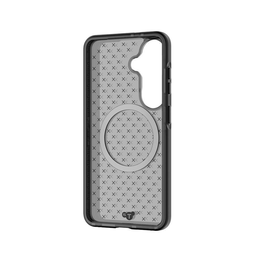 Samsung Galaxy S26 Tech21 EVO Check Bagside Cover - MagSafe Kompatibel - Sort