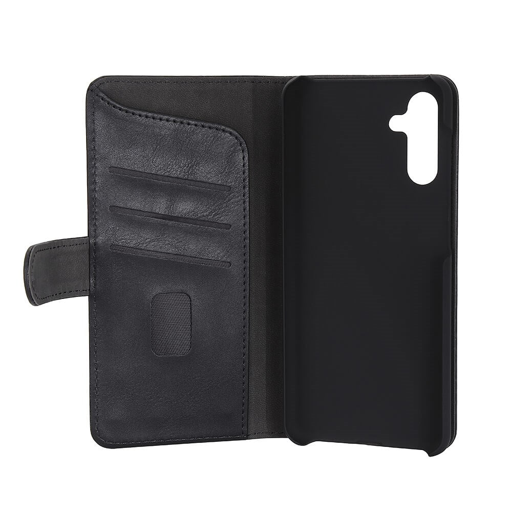 Samsung Galaxy A04s / A13 (5G) GEAR Wallet - Læder Flip Cover m. Pung til 3 Kort - Sort