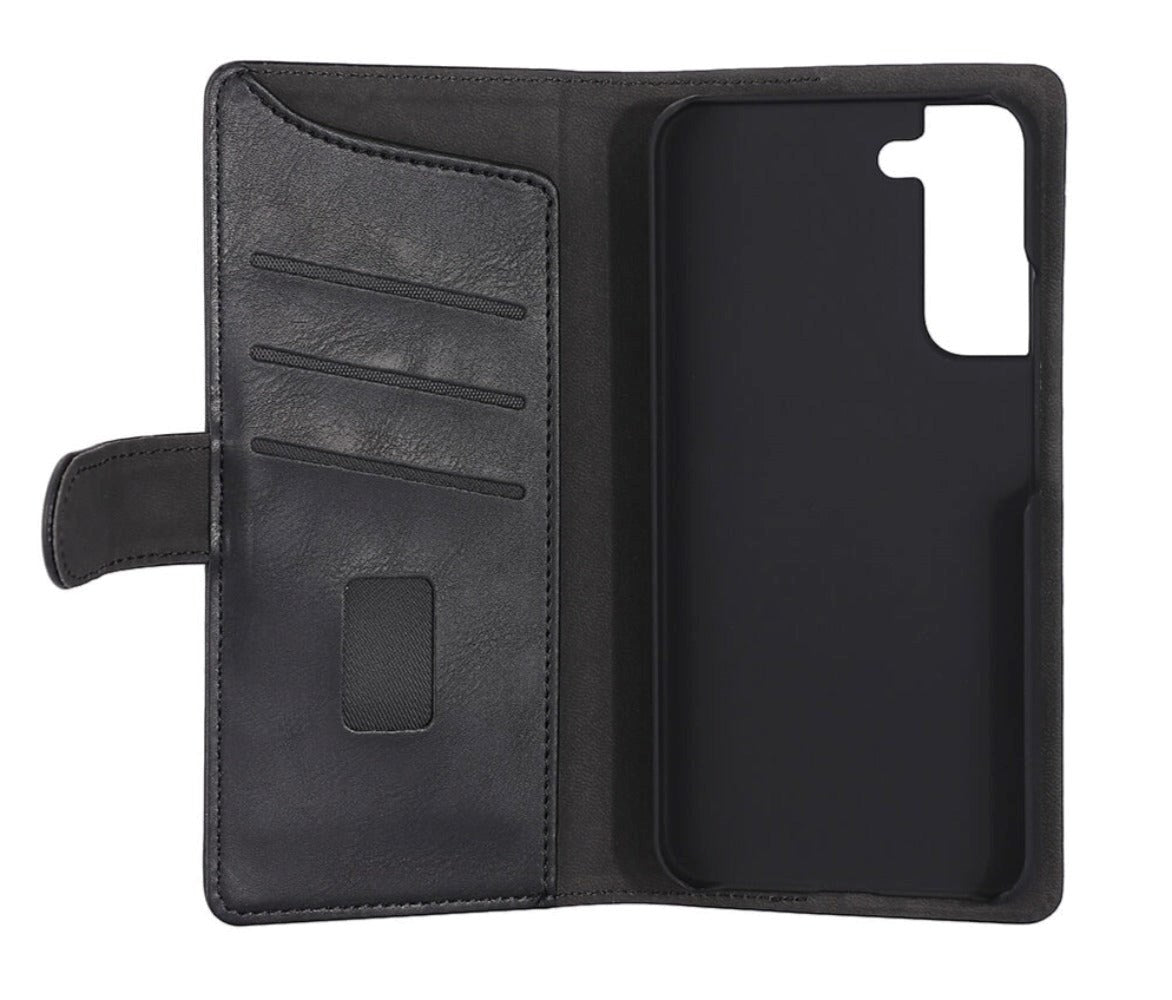 Samsung Galaxy S22+ (Plus) Gear Wallet - Læder Flip Cover m. Pung - Sort