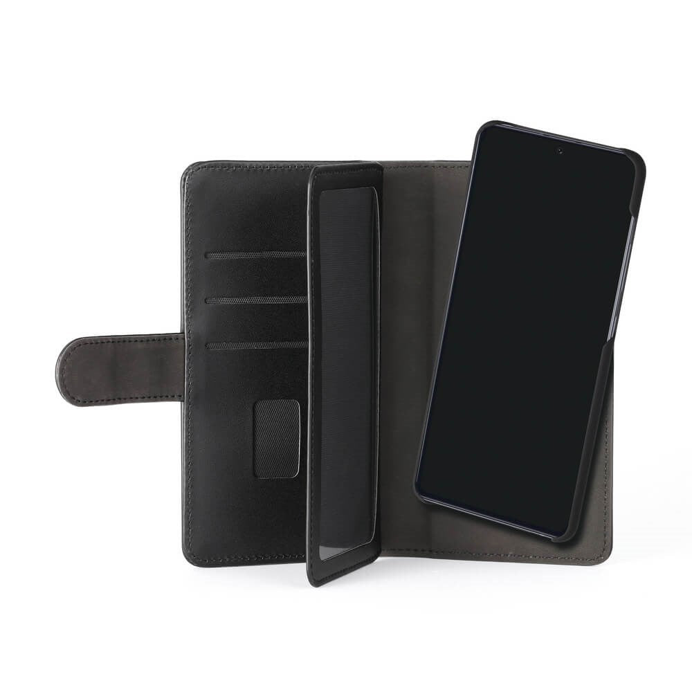 Samsung Galaxy A41 Gear Wallet 2in1 Magnet Cover m. 7 Kortlommer - Sort