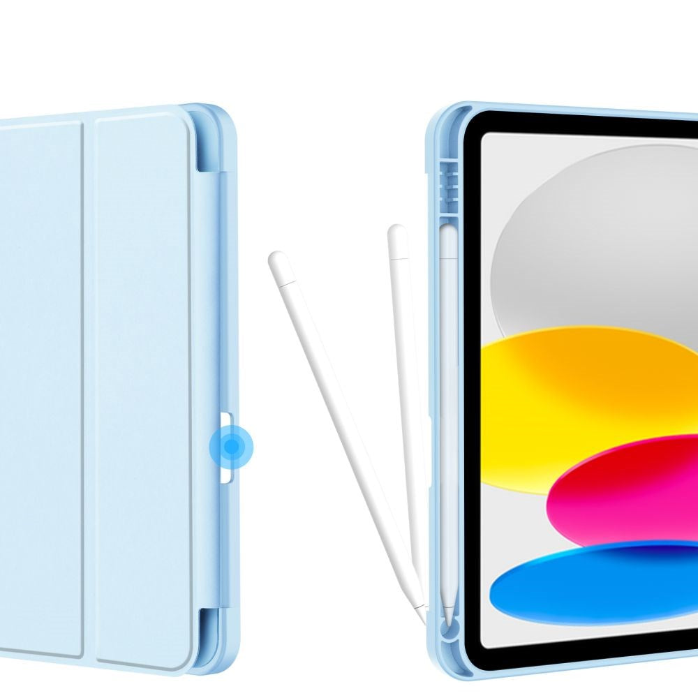 Tech-Protect iPad 11" (2025) / iPad 10.9" (2024/2022) SC Cover m. Apple Pencil Holder - Lyseblå