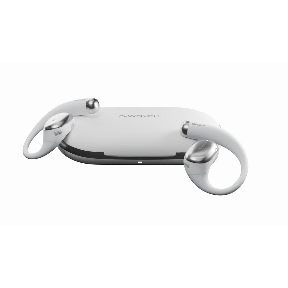 Wavell 4 Aero Høretelefoner m. Open Ear Design - Grå - (DEMO)
