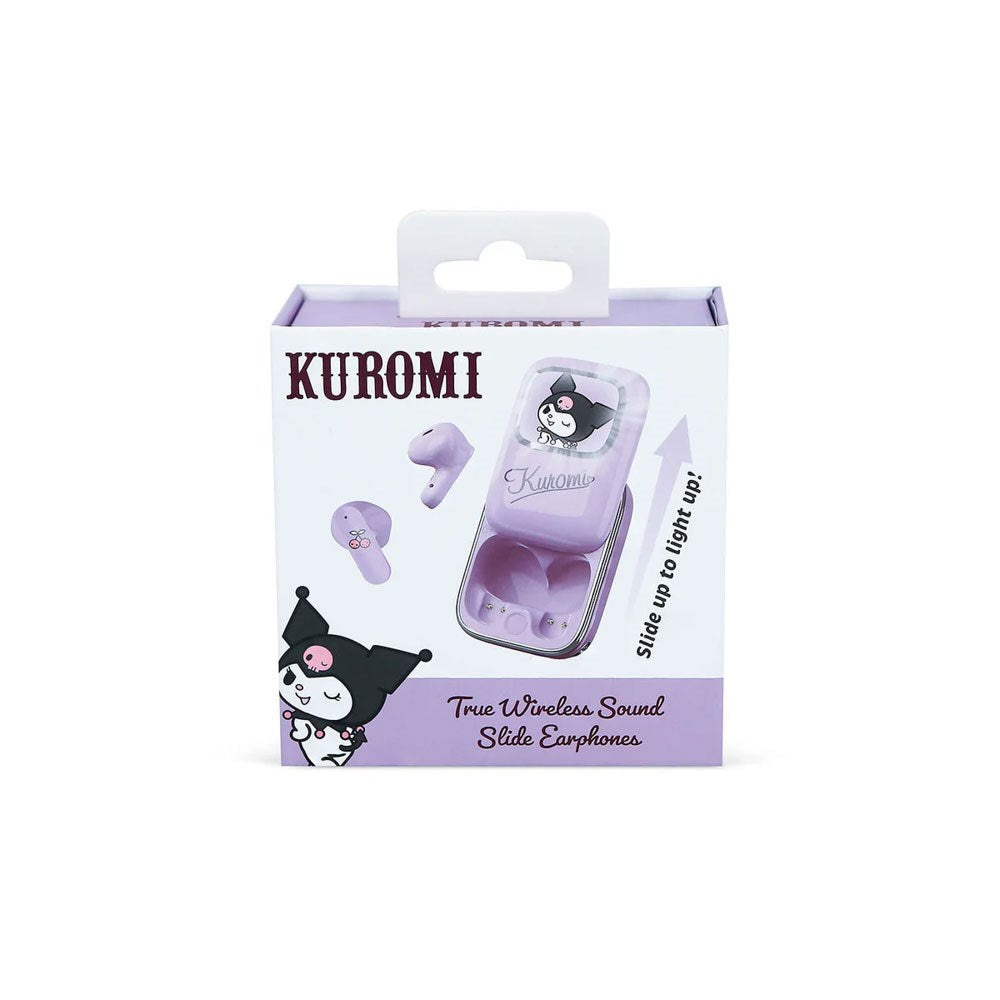 OTL Kuromi True Wireless In-Ear Høretelefoner - inkl. Skub-Op Opladningsetui - Lilla