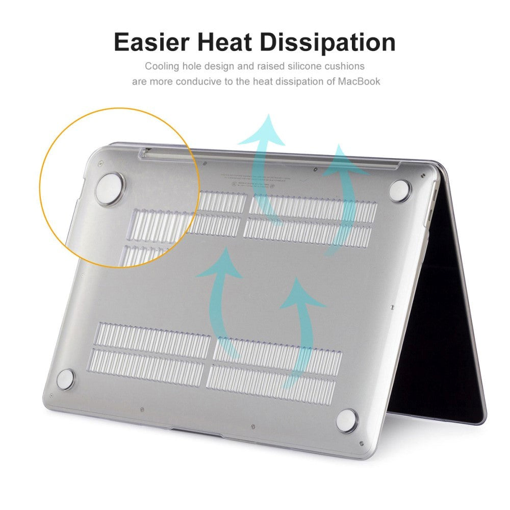 MacBook Pro 16 ENKAY Protective Hard Plastik Case m. Print - Flagermus