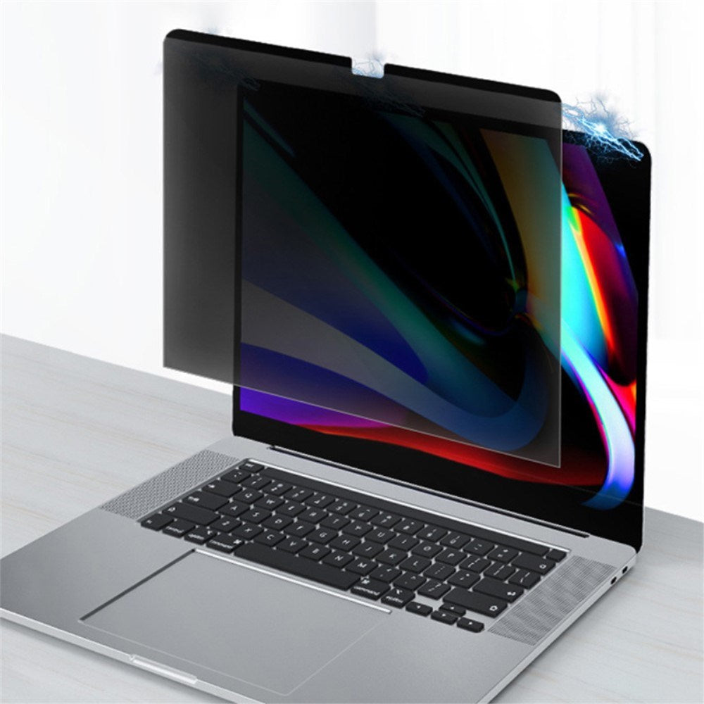 MacBook Pro 14 M5/M4/M3/M2/M1 (2026-2021) Magnetisk Skærmbeskyttelse - Privacy Funktion - Gennemsigtig
