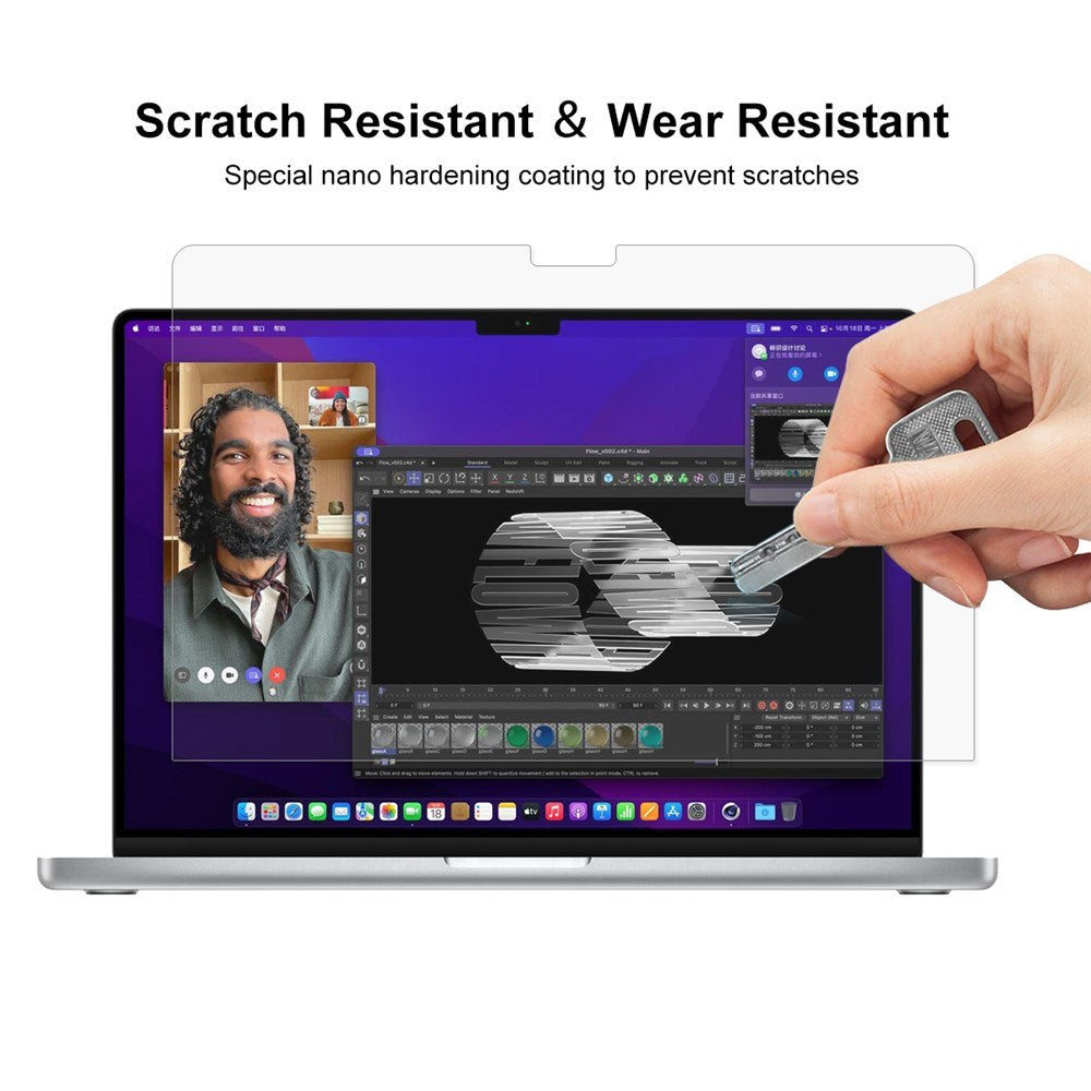 MacBook Neo 13 A18 Pro (2026) ENKAY Skærmbeskyttelse - Film - Gennemsigtig