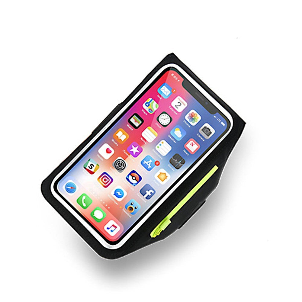 Sportsarmbånd m. Touch Skærm - (Maks. Mobil: 151 x 80 x 9 mm) - Sort