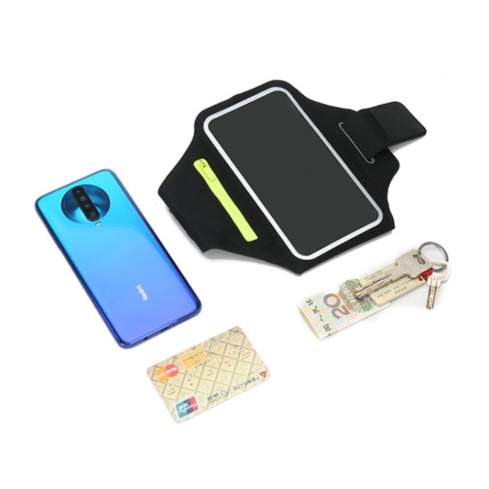 Sportsarmbånd m. Touch Skærm - (Maks. Mobil: 151 x 80 x 9 mm) - Sort