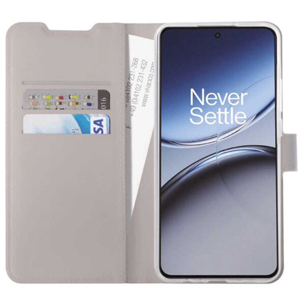 Vivanco Classic Wallet Flip Cover m. Pung - OnePlus Nord 4 5G - Taupe