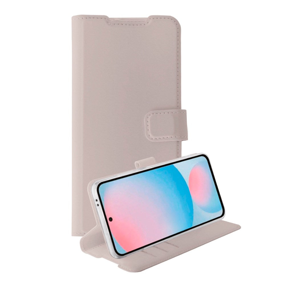 Vivanco Classic Wallet Flip Cover m. Pung - Samsung Galaxy A56 (5G) / A36 (5G) - Taupe