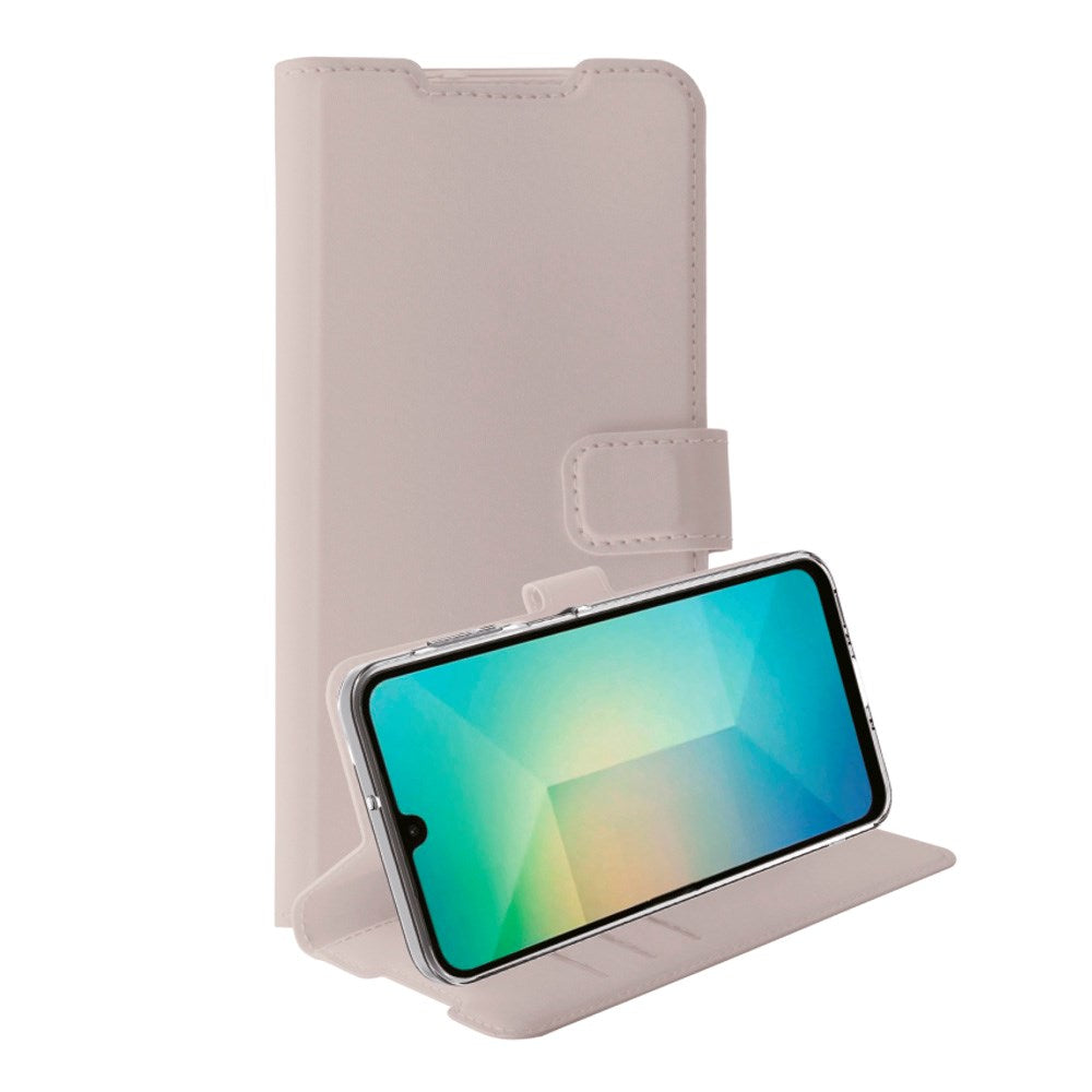 Vivanco Classic Wallet Flip Cover m. Pung - Samsung Galaxy A16 - Taupe