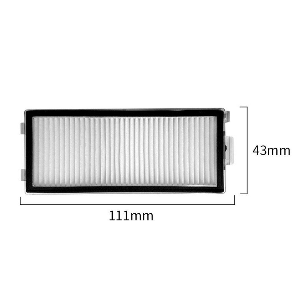 2 stk. Støvsugerfilter til Roborock G30 Space / Saros Z70 Robotstøvsuger - Hvid