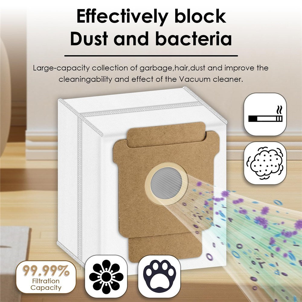 Støvsugerpose til Robotstøvsuger iRobot Roomba Combo / 105 / 205 / 405 Plus / 505 Plus - Hvid