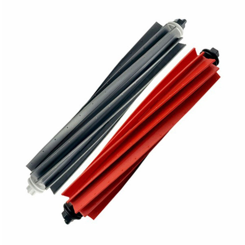 Støvsugerbørste til Robotstøvsuger Roborock S8, S8+, S8 Pro Ultra, Q5 Pro, Q5 Pro+, Q8 Max & Q8 Max+ - Grå + Rød