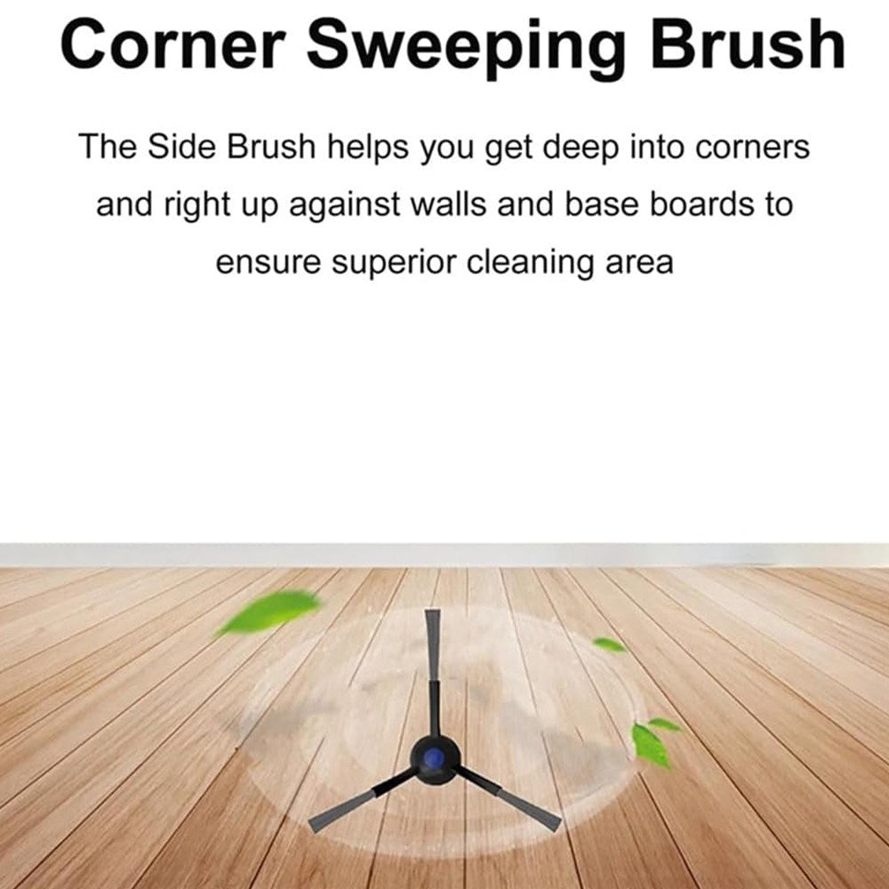 Støvsugerbørste til Ecovacs Deebot N20 / N20 Plus / N20 Pro Plus / N30 Pro Omni Robotstøvsuger - Sort