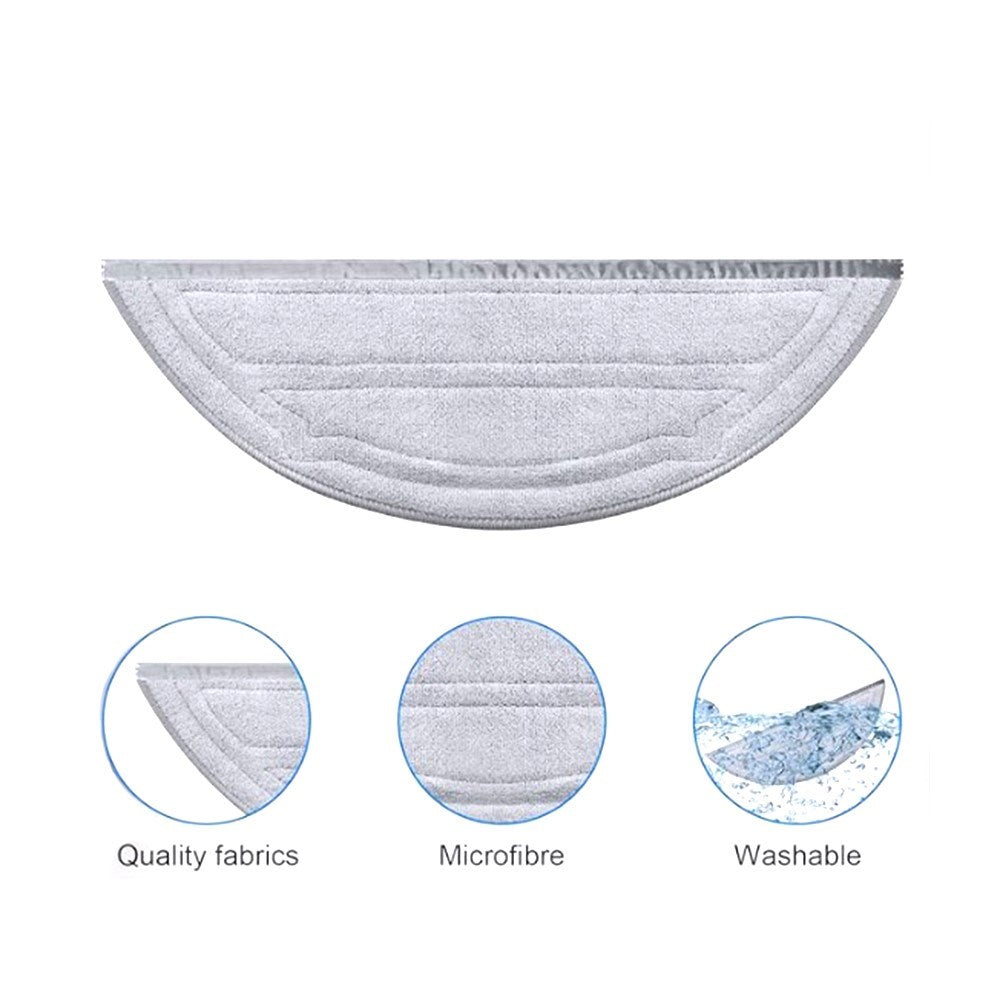 Moppeklud til Robotstøvsuger Roborock Q10 VF / Q10 VF+ - Grå