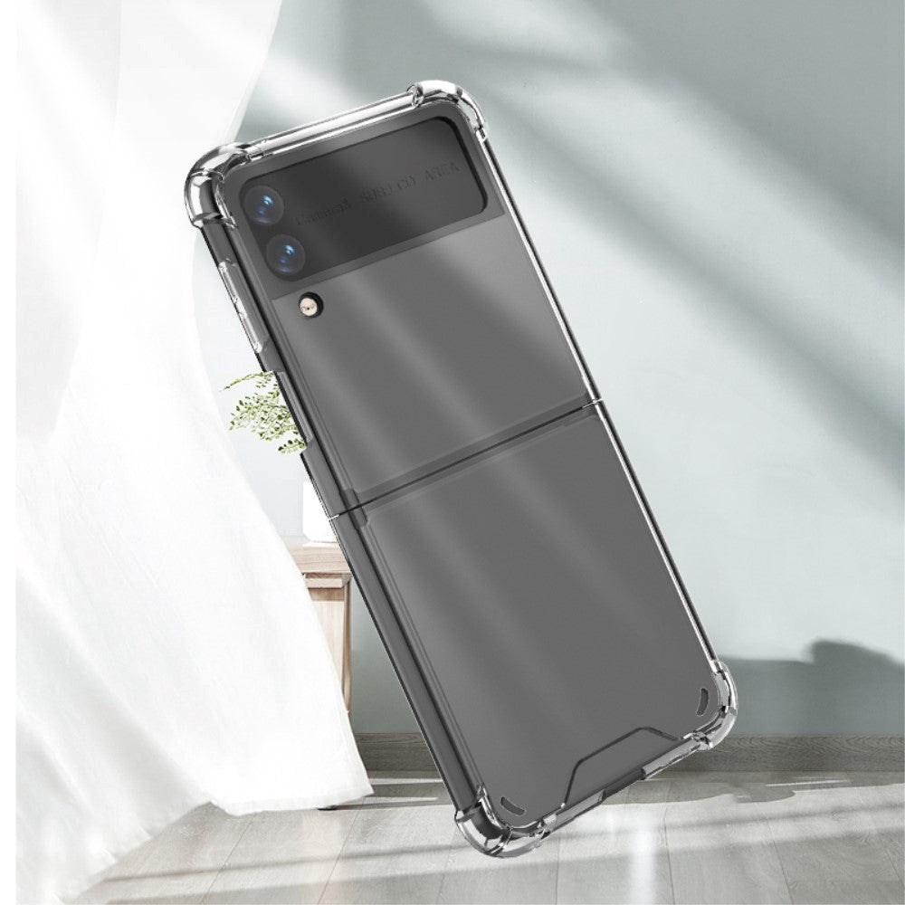 Samsung Galaxy Z Flip4 (5G) Plastik Bagside Cover - Gennemsigtigt