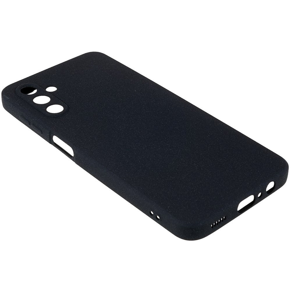 Samsung Galaxy A04s / A13 (5G) Mat Fleksibelt Plastik Bagside Cover - Sort