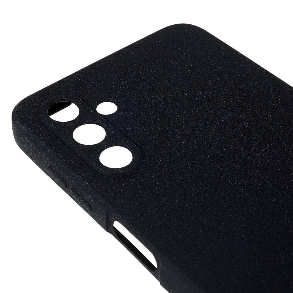 Samsung Galaxy A04s / A13 (5G) Mat Fleksibelt Plastik Bagside Cover - Sort
