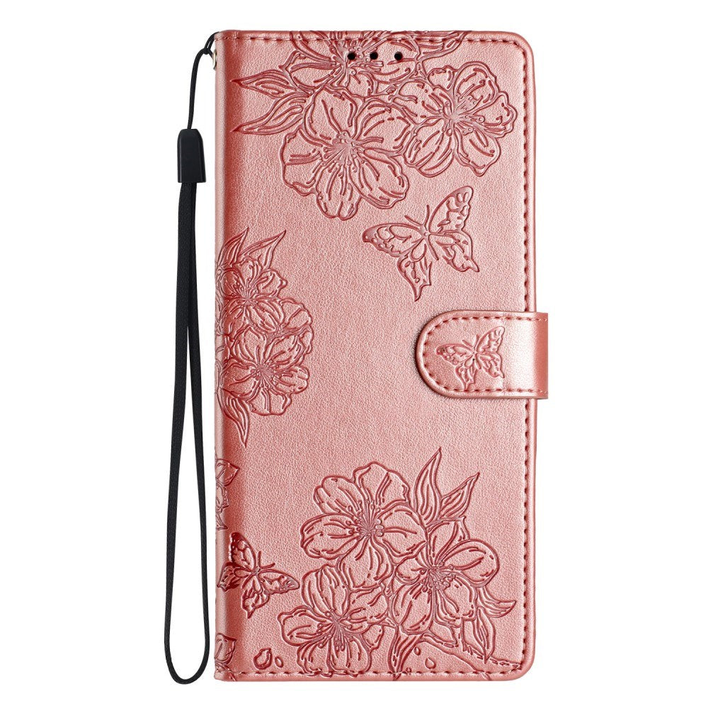 EIDERWOOD Samsung Galaxy S22+ (Plus) Kunstlæder Flip Case m. Indgravering - Rose Gold