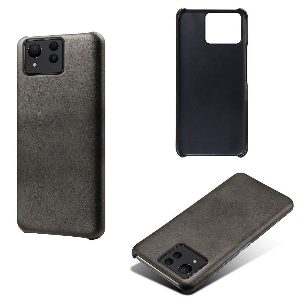 EIDERWOOD Asus Zenfone 11 Ultra Kunstlæder Bagside Cover - Sort