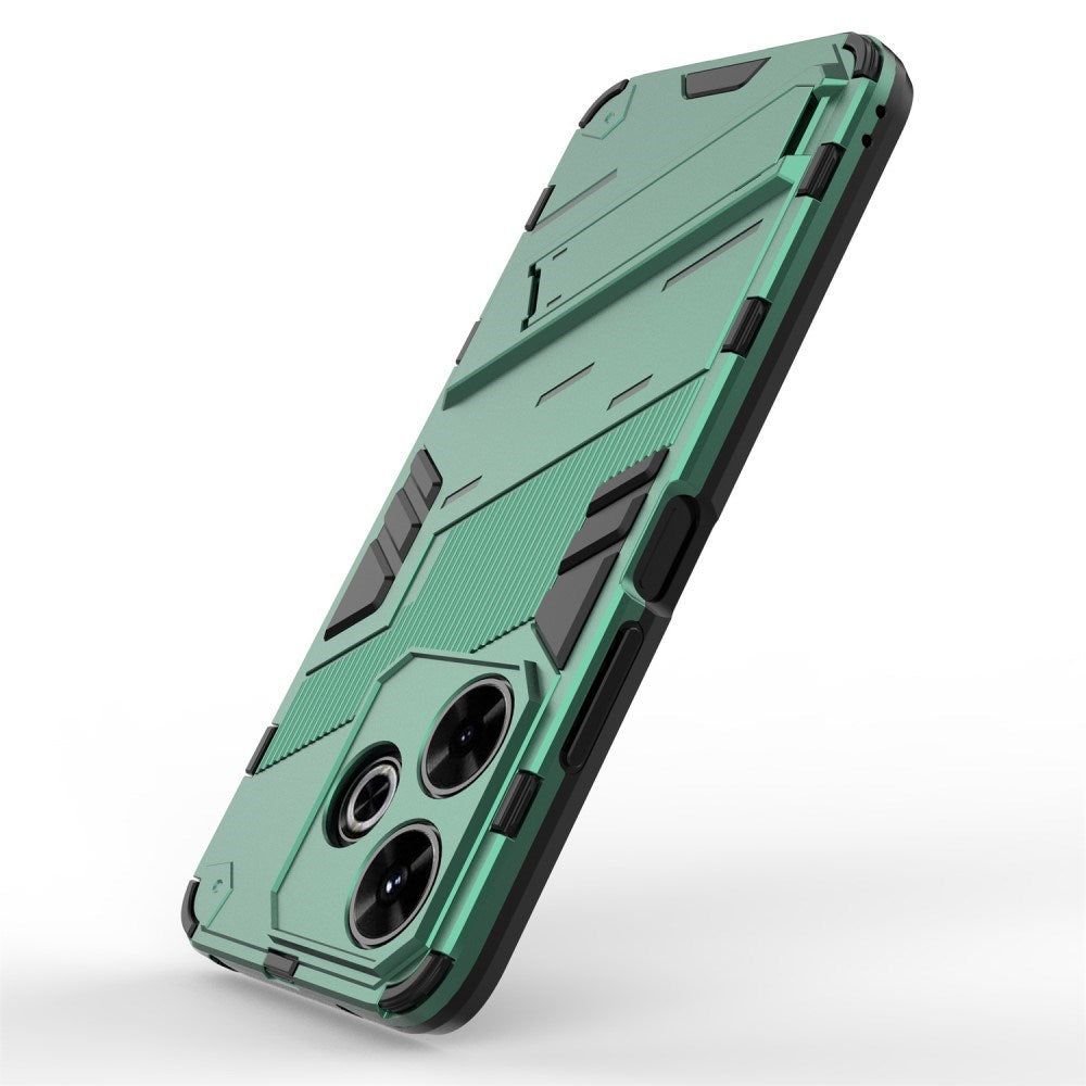 EIDERWOOD Xiaomi Redmi 13 Hybrid Bagside Cover m. Kickstand - Grøn