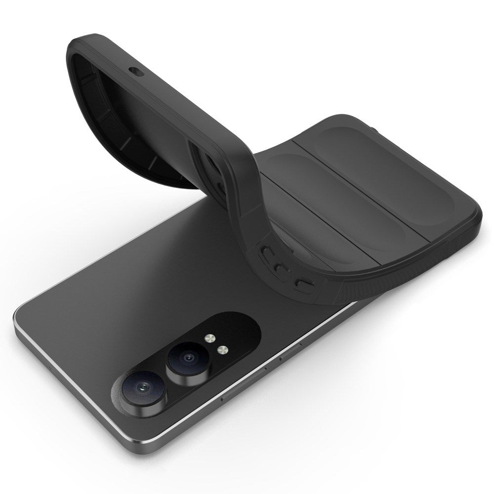 EIDERWOOD OnePlus Nord CE4 Lite (5G) Fleksibelt Plastik Bagside Cover - Sort