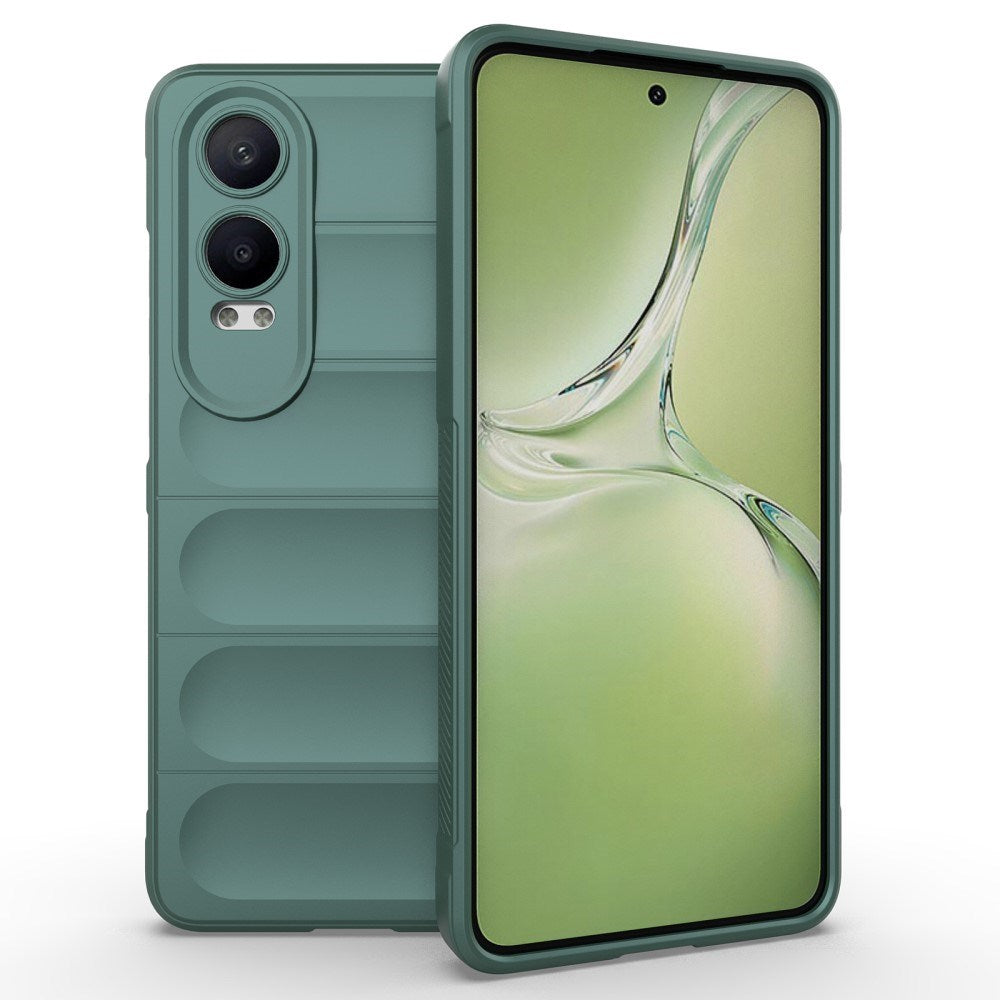 EIDERWOOD OnePlus Nord CE4 Lite (5G) Fleksibelt Plastik Bagside Cover - Grøn