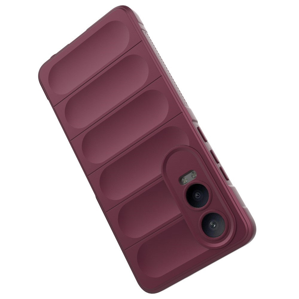EIDERWOOD OnePlus Nord CE4 Lite (5G) Fleksibelt Plastik Bagside Cover - Vinrød