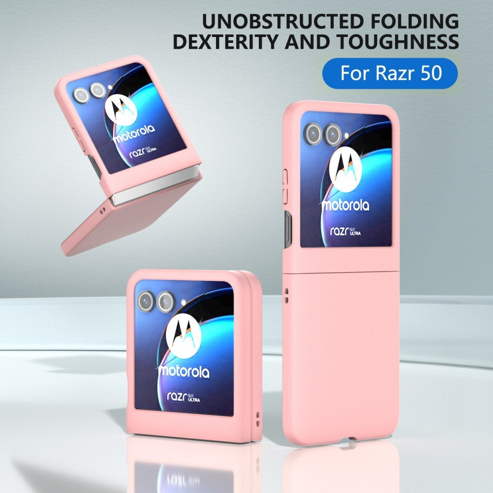 EIDERWOOD Motorola Razr 70 / Razr 60 / Razr 50 5G Slim Solid PC Cover - Lyserød