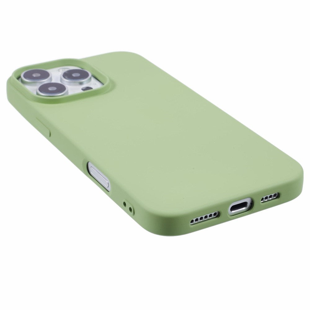 EIDERWOOD iPhone 16 Pro Max Fleksibelt Plastik Bagside Cover - Lysegrøn