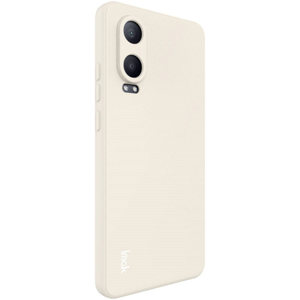 OnePlus Nord CE4 Lite (5G) IMAK UC-4 Series Fleksibel Plastik Bagside Cover - Cremehvid