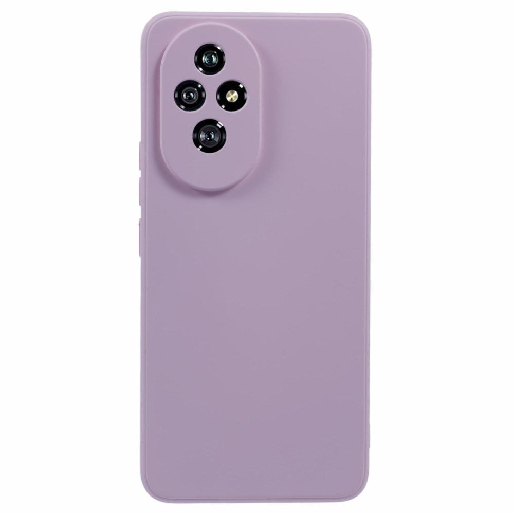 EIDERWOOD Honor 200 5G Plast Case – Beskyttende Cover med Fiberforing og Præcis Kameraudskæring - Lilla