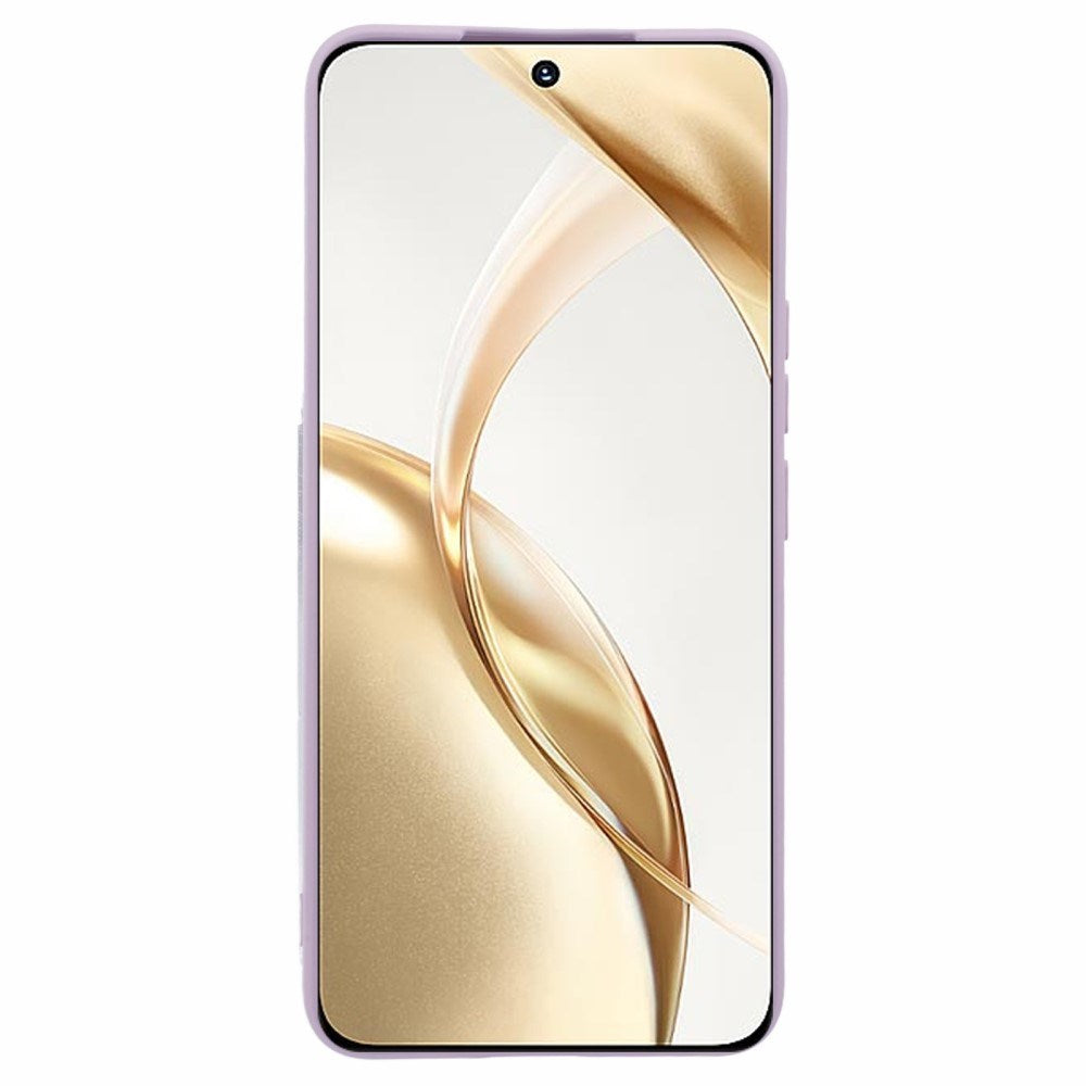 EIDERWOOD Honor 200 5G Plast Case – Beskyttende Cover med Fiberforing og Præcis Kameraudskæring - Lilla