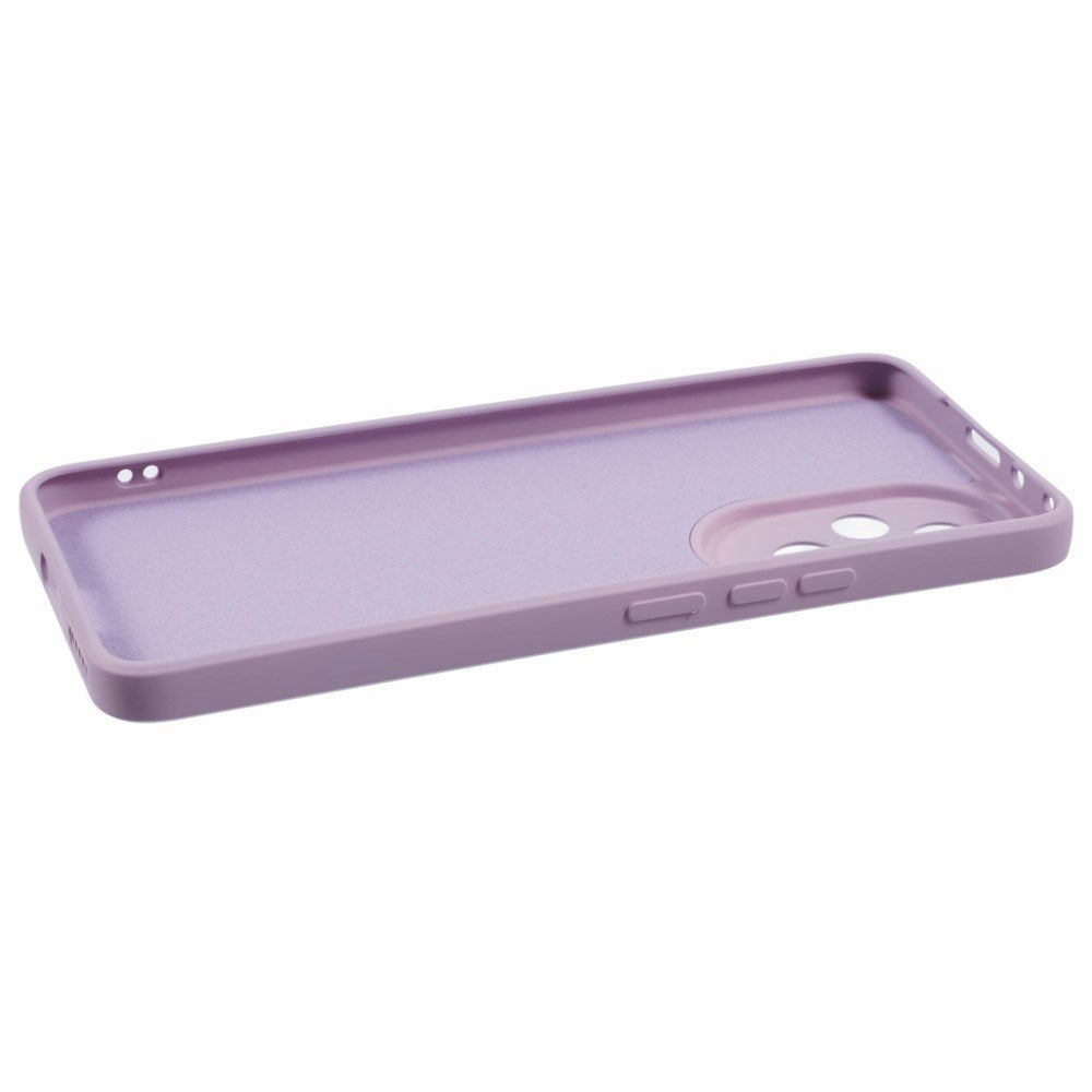 EIDERWOOD Honor 200 5G Plast Case – Beskyttende Cover med Fiberforing og Præcis Kameraudskæring - Lilla