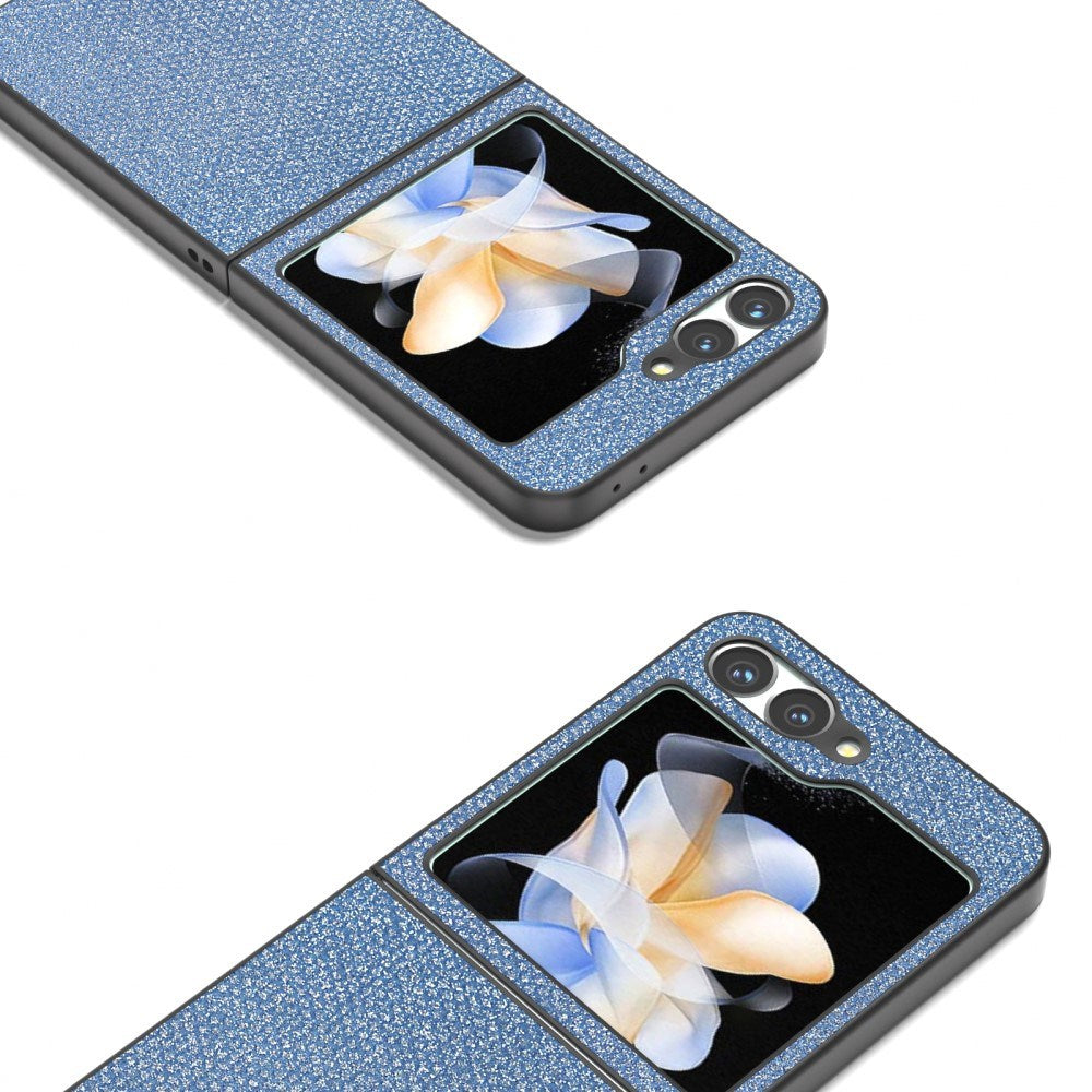 EIDERWOOD Samsung Galaxy Z Flip7 FE / Flip6 5G Rhinsten Mobil Cover - Blå