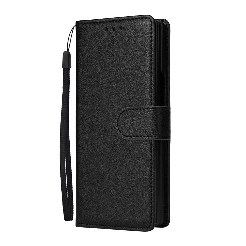 Samsung Galaxy Z Fold6 - EIDERWOOD Kunstlæder Flip Cover - Sort