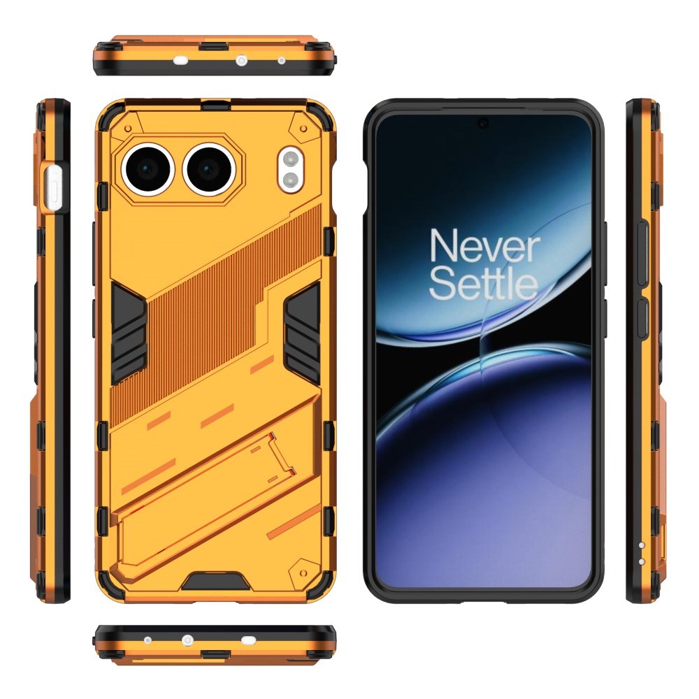 EIDERWOOD OnePlus Nord 4 (5G) Hybrid Håndværker Bagside Cover m. Kickstand - Orange