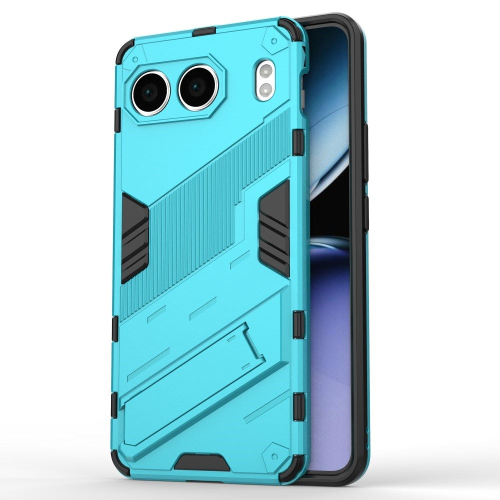 EIDERWOOD OnePlus Nord 4 (5G) Hybrid Håndværker Bagside Cover m. Kickstand - Blå