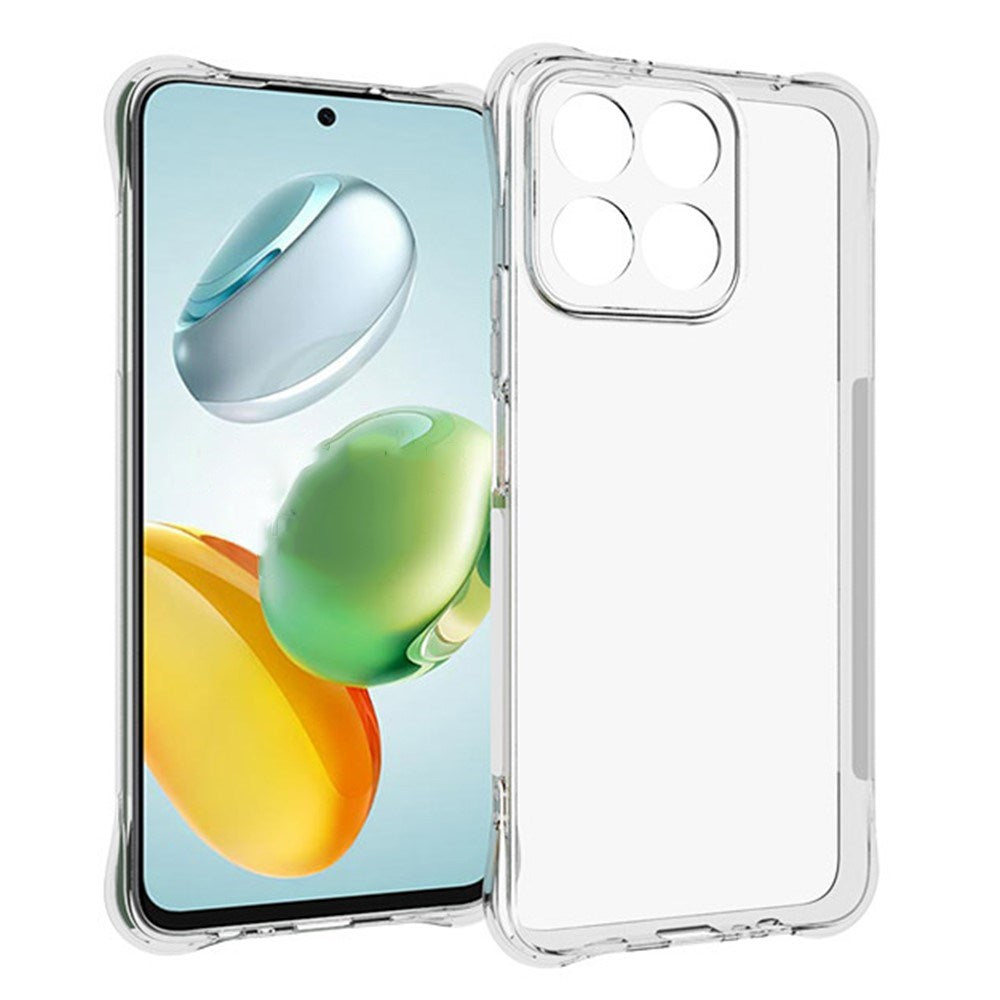 Honor 200 Smart - EIDERWOOD Fleksibelt Plastik Bagside Cover - Gennemsigtig