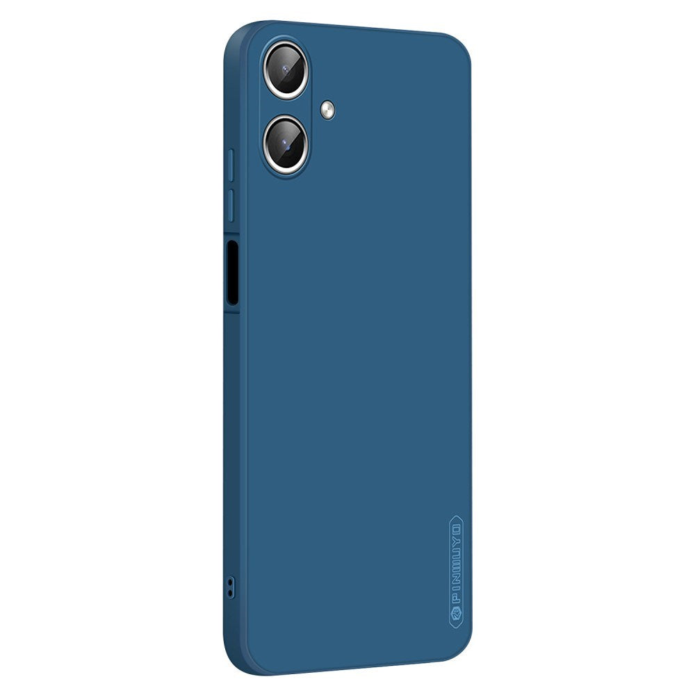 Samsung Galaxy A06 PINWUYO Silikone Bagside Cover - Blå