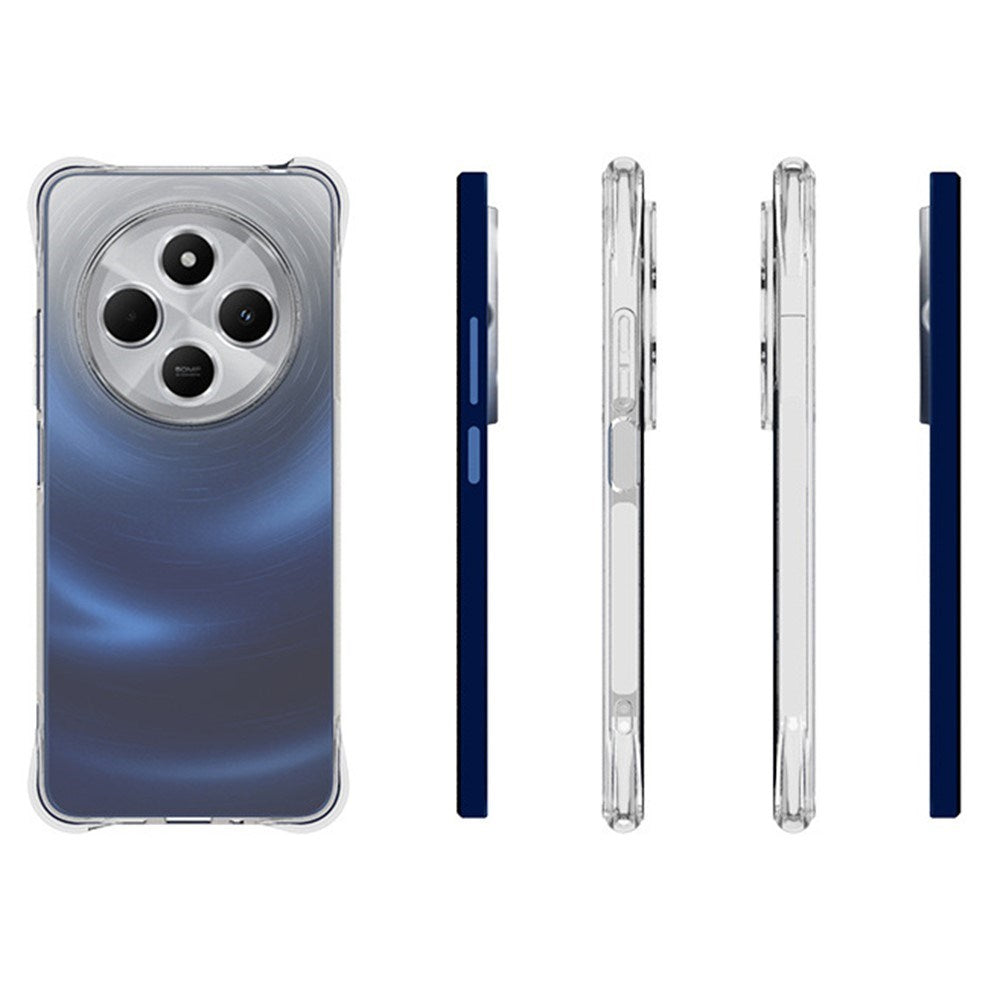 EIDERWOOD - Xiaomi Redmi 14C Fleksibel Plastik Bagside Cover - Gennemsigtig