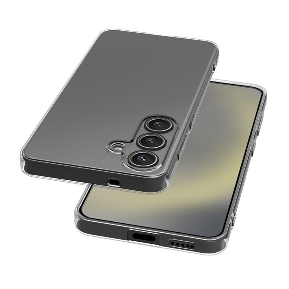 EIDERWOOD Samsung Galaxy S25+ (Plus) Ultra Tyndt Fleksibelt Plast Bagside Cover - Gennemsigtig