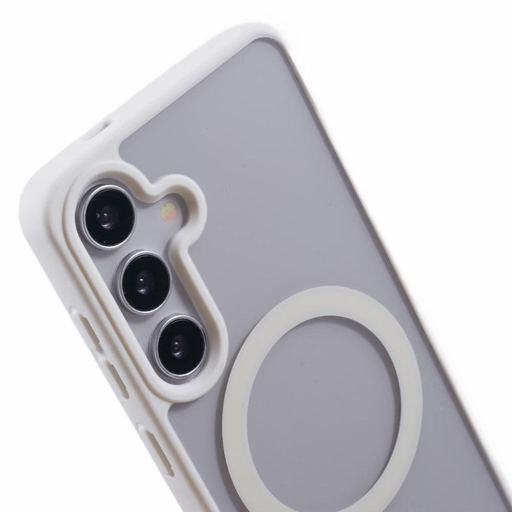 Samsung Galaxy S23 FE - EIDERWOOD Hybrid Cover - MagSafe Kompatibel - Hvid