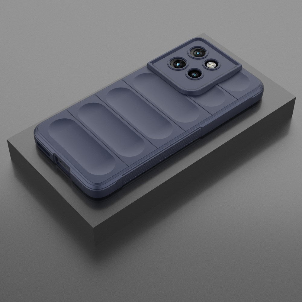 EIDERWOOD XMotorola Edge 50 Neo / ThinkPhone 25 Fleksibelt Plastik Bagside Cover - Mørkeblå